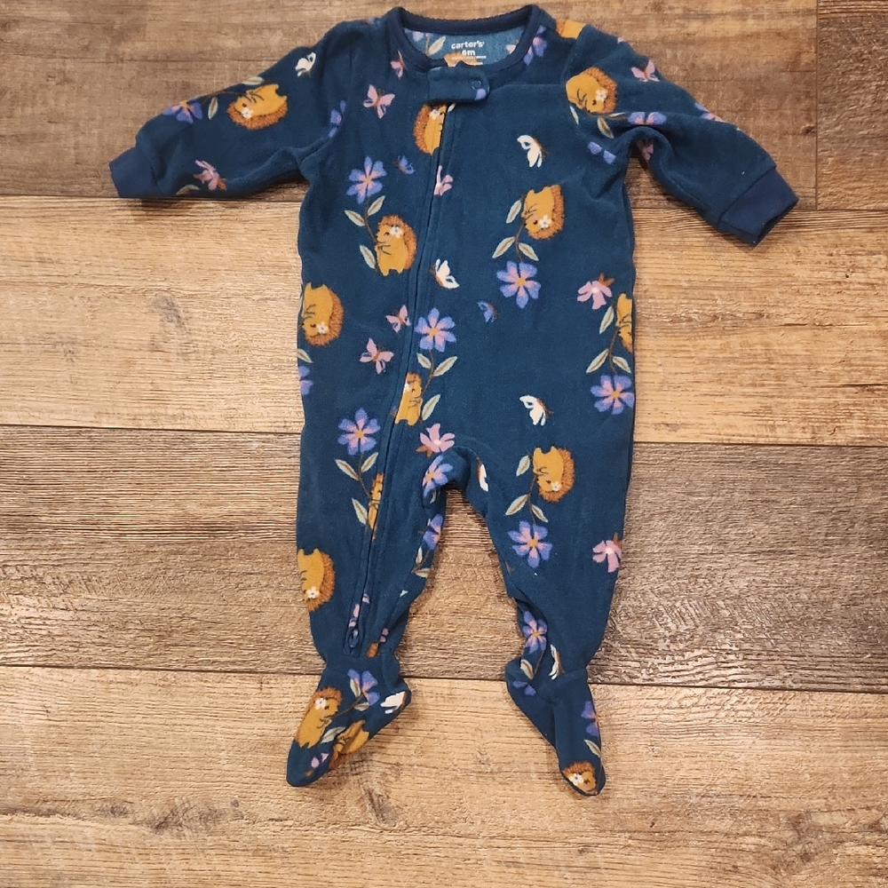Carters Cozy Hedgehog footie